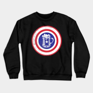 Patriotic Beer Crewneck Sweatshirt